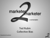 "a conversation" with Ted Rubin