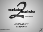 "a conversation" with Jim Dougherty