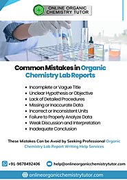 Common Mistakes in Organic Chemistry Lab Reports You Need to Avoid!