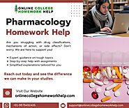 Struggling with Pharmacology Homework?