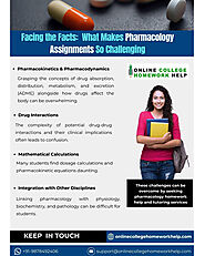 Facing the Facts: Why Pharmacology Assignments Are So Challenging