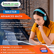 Master Advanced Math – Get Expert Homework Help Now