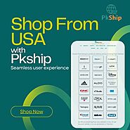 Shop from USA with Pkship