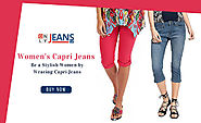 Be a Stylish Women by Wearing Women’s Capri Jeans