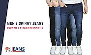 Look Fit & Stylish in Men’s Skinny Fit Jeans