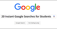 Control Alt Achieve: 20 Instant Google Searches your Students Need to Know