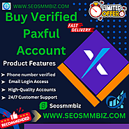 Website at https://seosmmbiz.com/product/buy-verified-paxful-account/