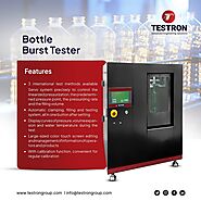 TT-PBT20 PET Bottle Burst Tester | TESTRON