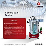 TT- SS250 Secure Seal Tester | TESTRON heading