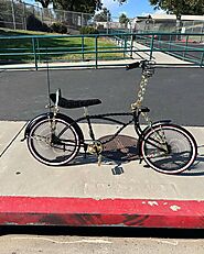 20 inch bike - Black Lowrider Bike