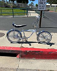 Bicicleta Lowrider - 20 inch white lowrider bike