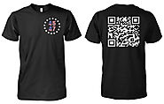 45/47 t-shirt design and Dancing Trump Qr code tee