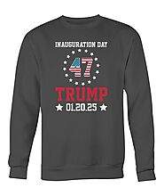 inauguration day 47 Maga trump 01.20.25 t-shirt