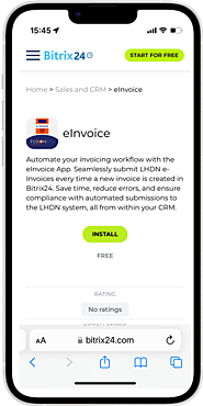 eInvoice Bitrix24