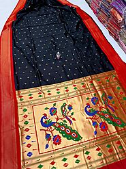 Sankranti Special Black Paithani Collection -