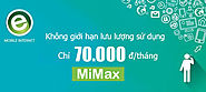 Đăng ký gói MiMax của Viettel giá cước 70.000đ | 600MB