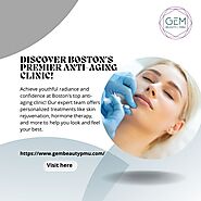 Achieve youthful radiance and confidence at Boston's top anti-aging clinic! Our expert team offers personalized treat...