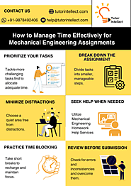 How to Manage Time Effectively for Mechanical Engineering Assignments