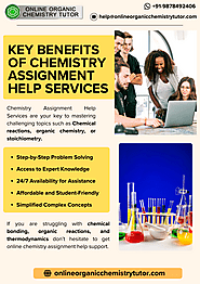 Key Benefits of Chemistry Assignment Help Services