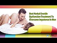 Best Herbal Erectile Dysfunction Treatment To Overcome Impotence In Men