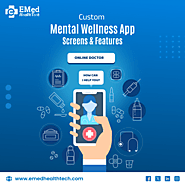 Custom Mental Wellness App Screens & Features