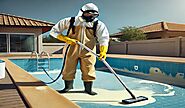 Pool Cleaning Acid Wash for Calcium Removal