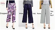 How to Wear Wide Cropped Pants