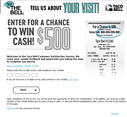 TellTheBell – Get 20% Off – Taco Bell Survey