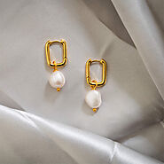 Buy Silver & Gold Vermeil Earrings Online | Shop Hoop & Studs – Floramuse