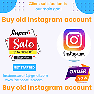 Buy old Instagram account | Established Profiles for Sale