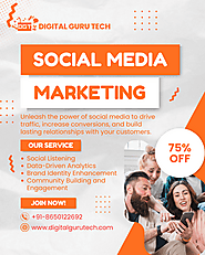 Best Social Media Marketing Services In Agra - Digital Guru Tech