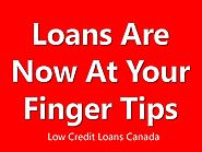 Low Credit Loans Canada with Same Day Application Approval Online