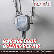 Reliable Garage Door Opener Repair – Fix It Right the First Time! – Fix It Right Garage Doors