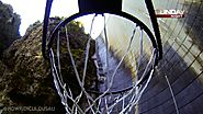 WORLD RECORD Basketball Shot 126.5m (415 ft) - Talent Swipe