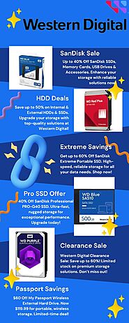 Top 5 Reasons to Choose Western Digital Sandisk for Storage