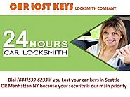 Lost keys to car Manhattan NY