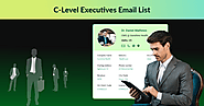 C-Level Executives Email List | 180M+ C-Level Contacts