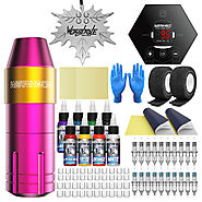 Complete Tattoo Pen Kit with Brushless Motor Pen – WormholeTattoo