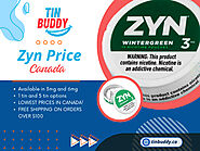 Zyn Price Canada