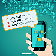 Gói cước VT100G của Viettel ưu đãi 250 SMS giá chỉ 3000đ