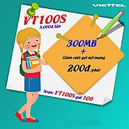 Siêu ưu đãi gọi thoại và Data 3G với gói VT100S của Viettel
