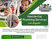 Residential Plumbing Services Los Angeles