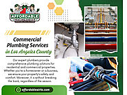 Commercial Plumbing Services in Los Angeles County