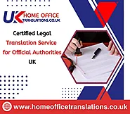 Certified Legal Translation Services UK- Reliable & Fast