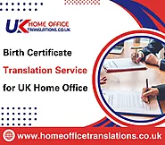 Birth Certificate Translation Services UK- Home Office Approved