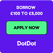 Tappily is no longer trading but you can find a loan from £100 to £5,000 at Dot Dot Loans below.