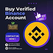 Buy Verified Binance Account - 100% Best KYC Verified Plus