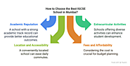 A Parent’s Checklist: How to Choose the Best IGCSE School in Mumbai