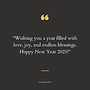 50 Heartwarming Happy New Year Wishes for 2025 for Family & Friends – Pluvix