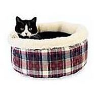 Hidden Valley Products Comfy Curler Cat Bed from WALMART